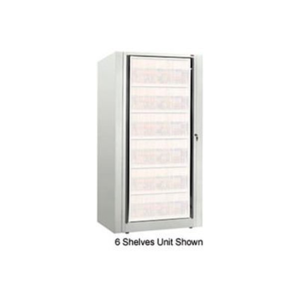 Datum Filing Systems Rotary File Cabinet Components, Base Starter Unit, Legal, 4-High, Bone White XSLG-S4E-T15